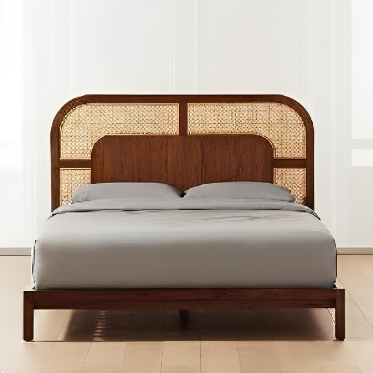 Wooden Cane bed